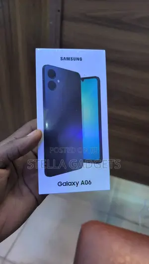 New Samsung Galaxy A06 128 GB Black