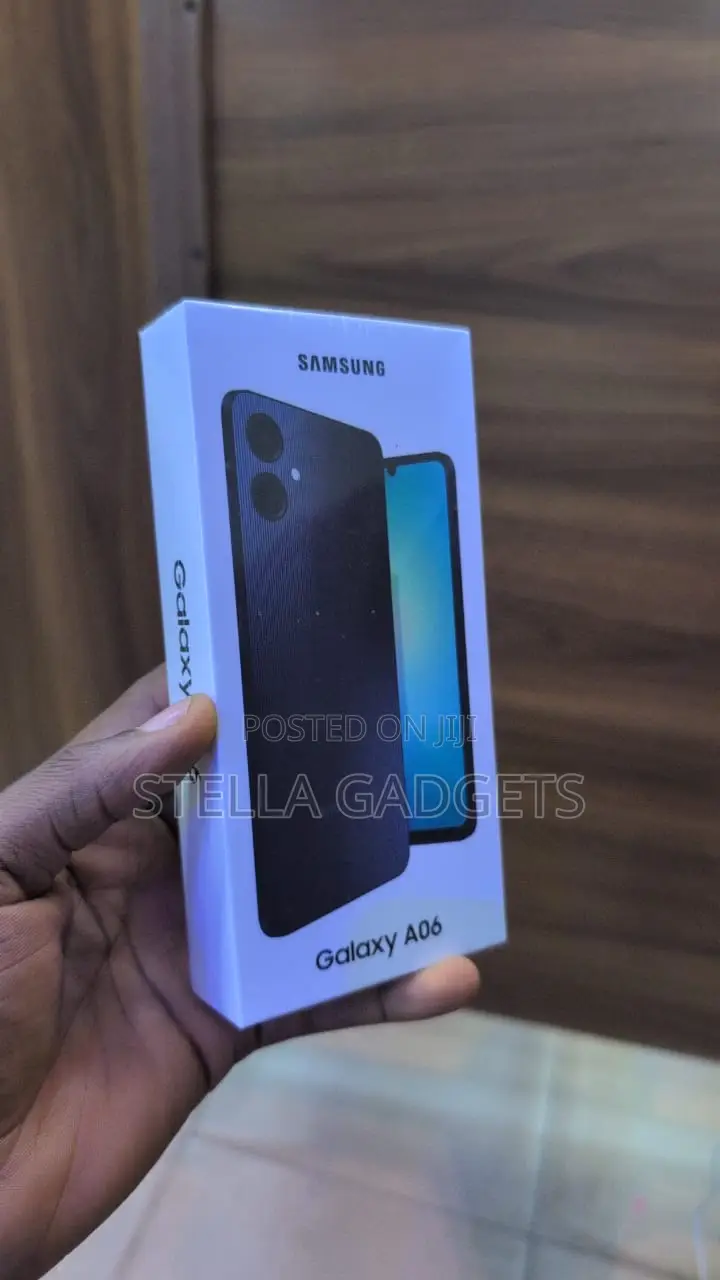 New Samsung Galaxy A06 128 GB Black