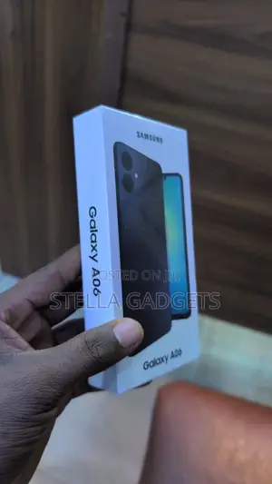 New Samsung Galaxy A06 128 GB Black