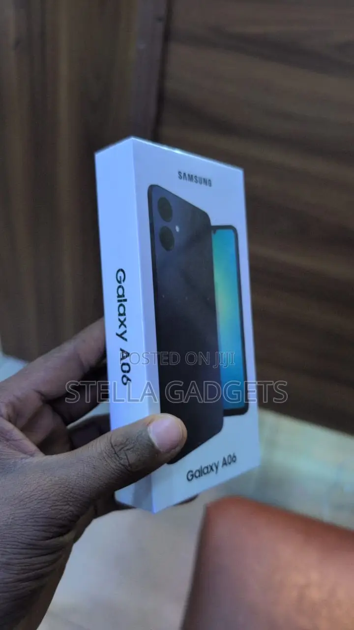 New Samsung Galaxy A06 128 GB Black