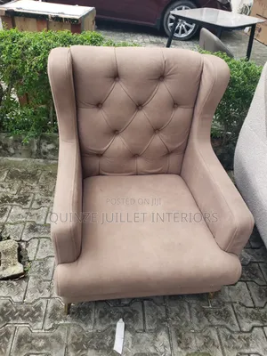 Console Chair With a High Back Rest