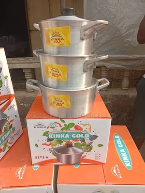 3set Kinka Gold Pot