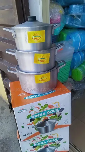 3set Kinka Gold Pot