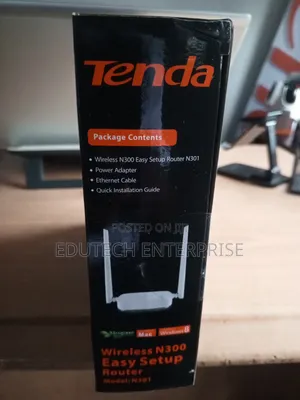 Tenda 300mbps Wireless Router (2 Antenna)