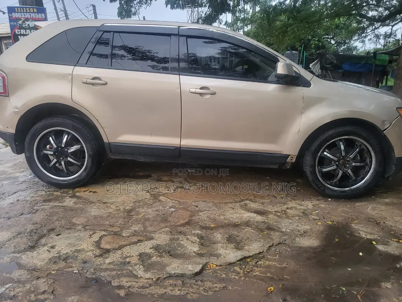 Ford Edge 2008 Brown