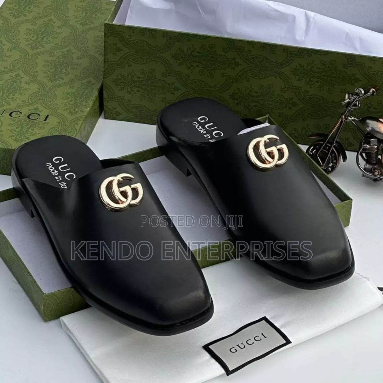 Black Half Shoes