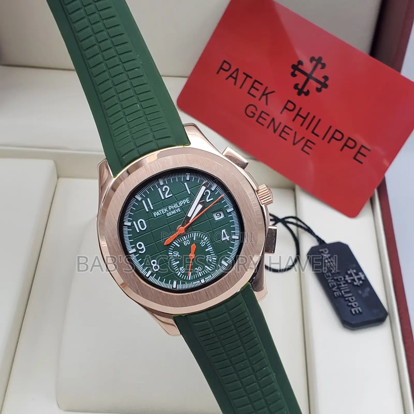 *Patek Philippe Aquanaut Automatic Rubber Strap