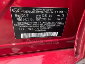 Hyundai Sonata 2011