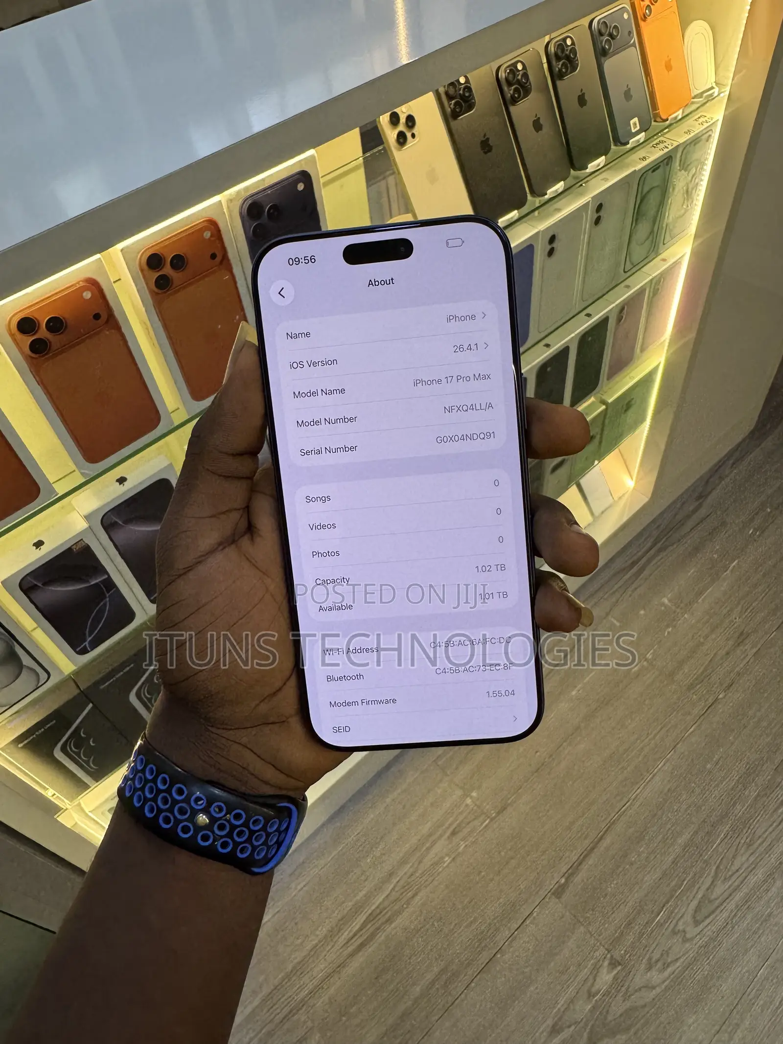 Apple iPhone 17 Pro Max 1 TB Blue