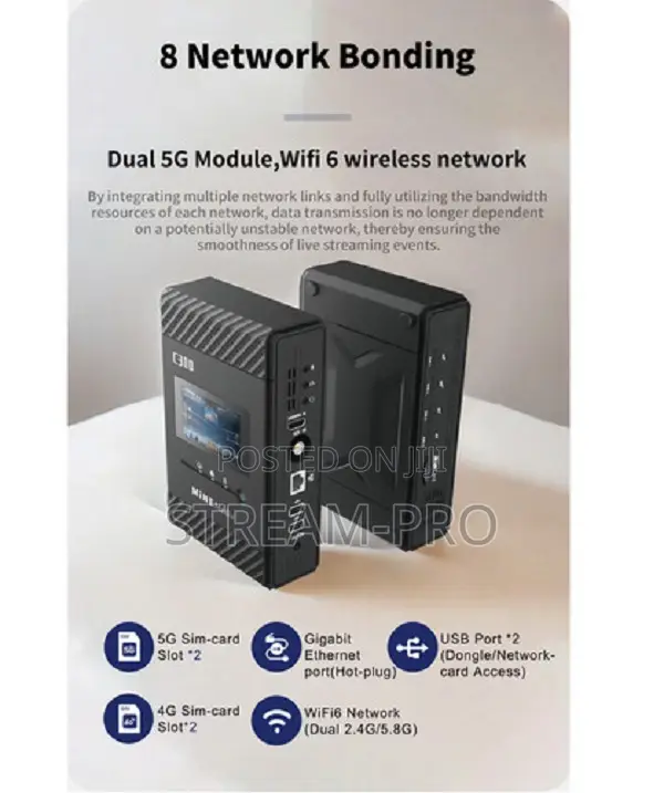 Mine Media C300 Dual 5g Bonding Encoder