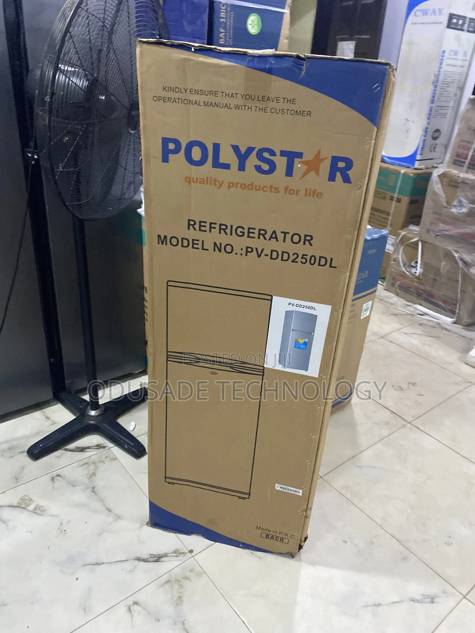 Polystar Home Refrigerator Pv-Dd250dl