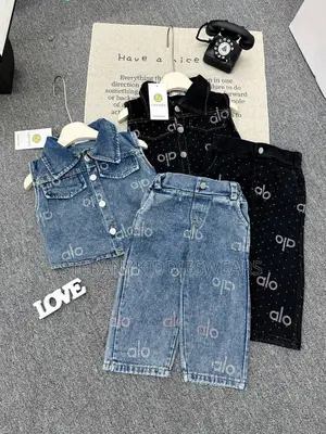 Black Denim With Stone
