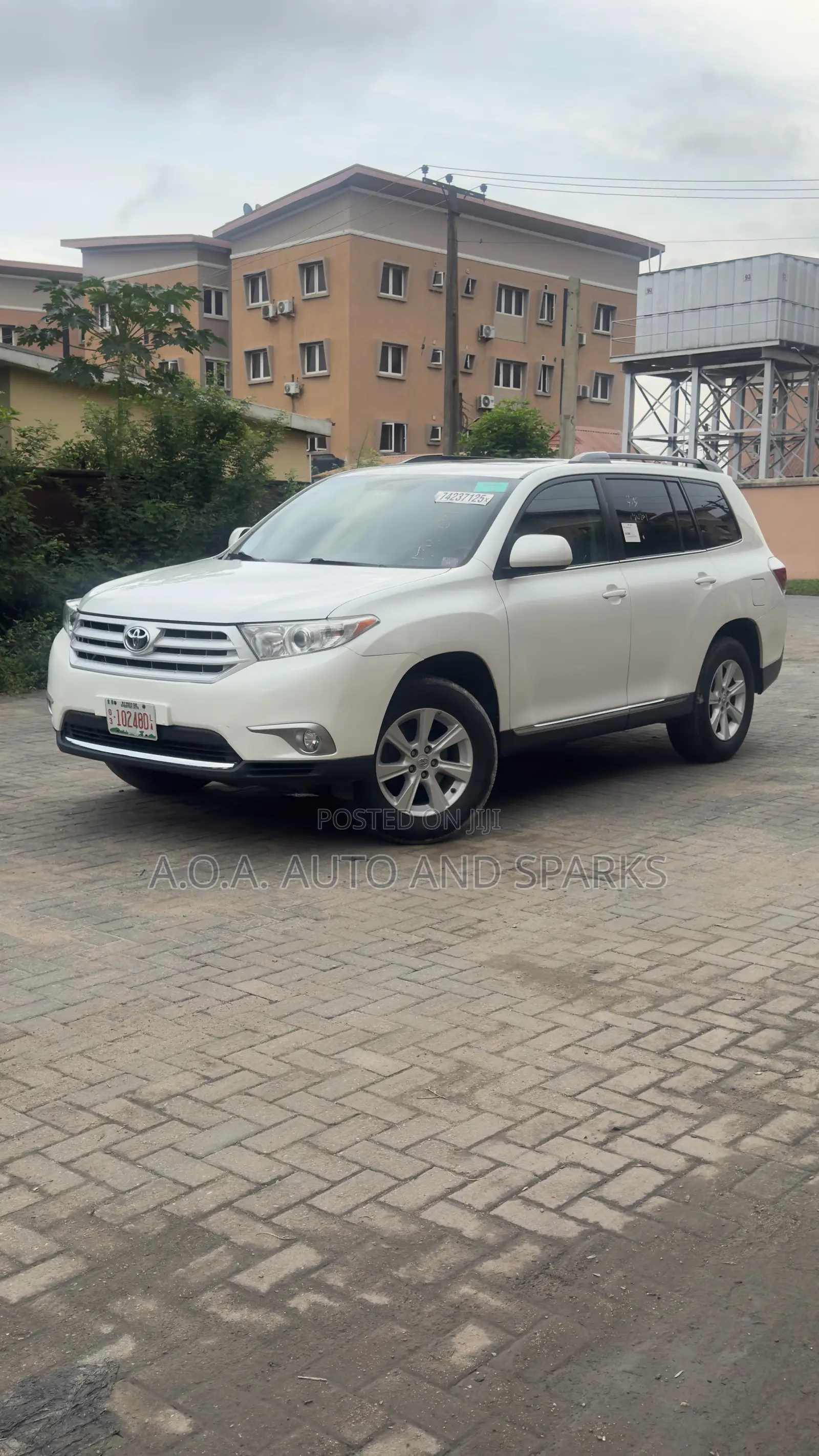 Toyota Highlander 2012 White
