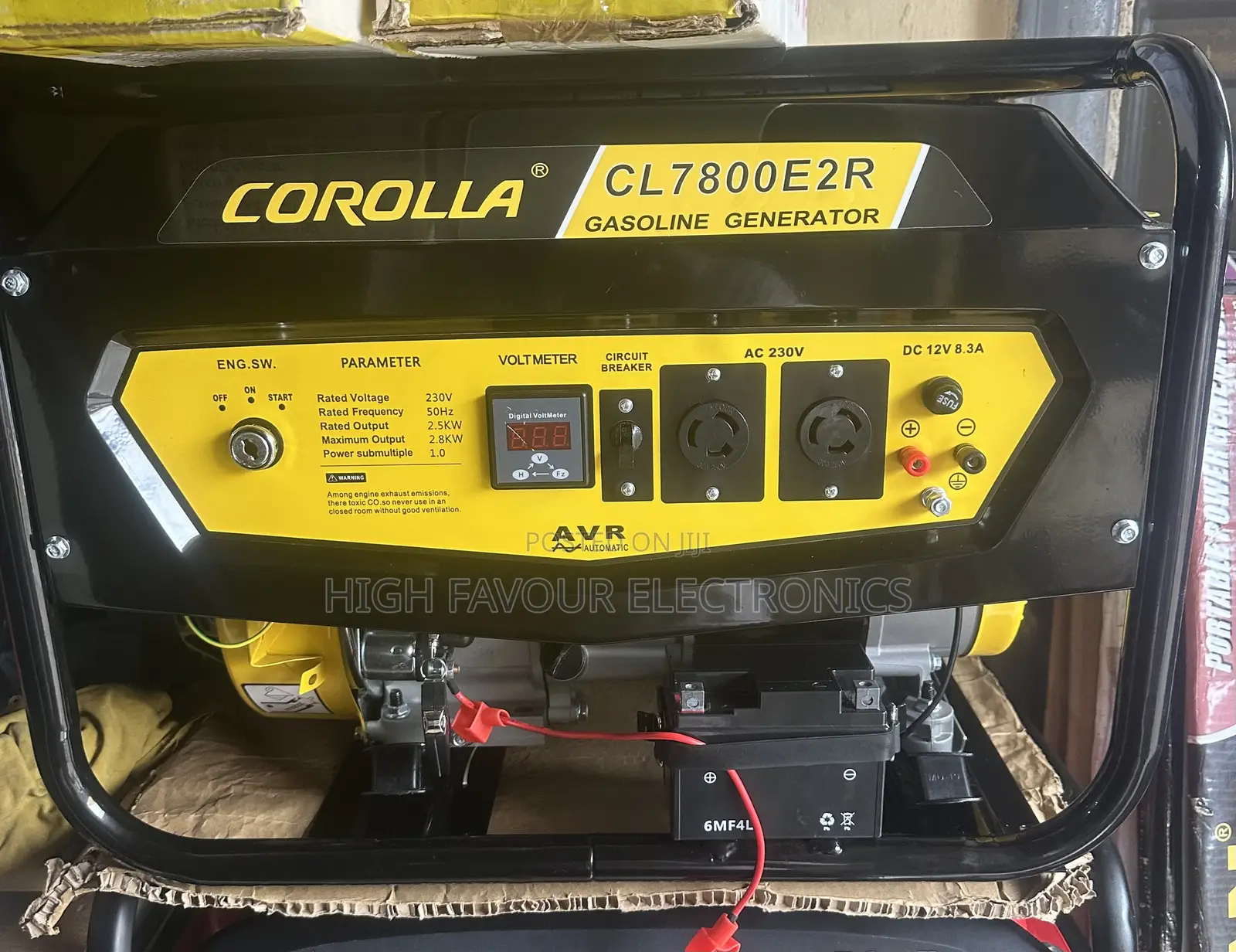 Corolla Generator Electric Key Start