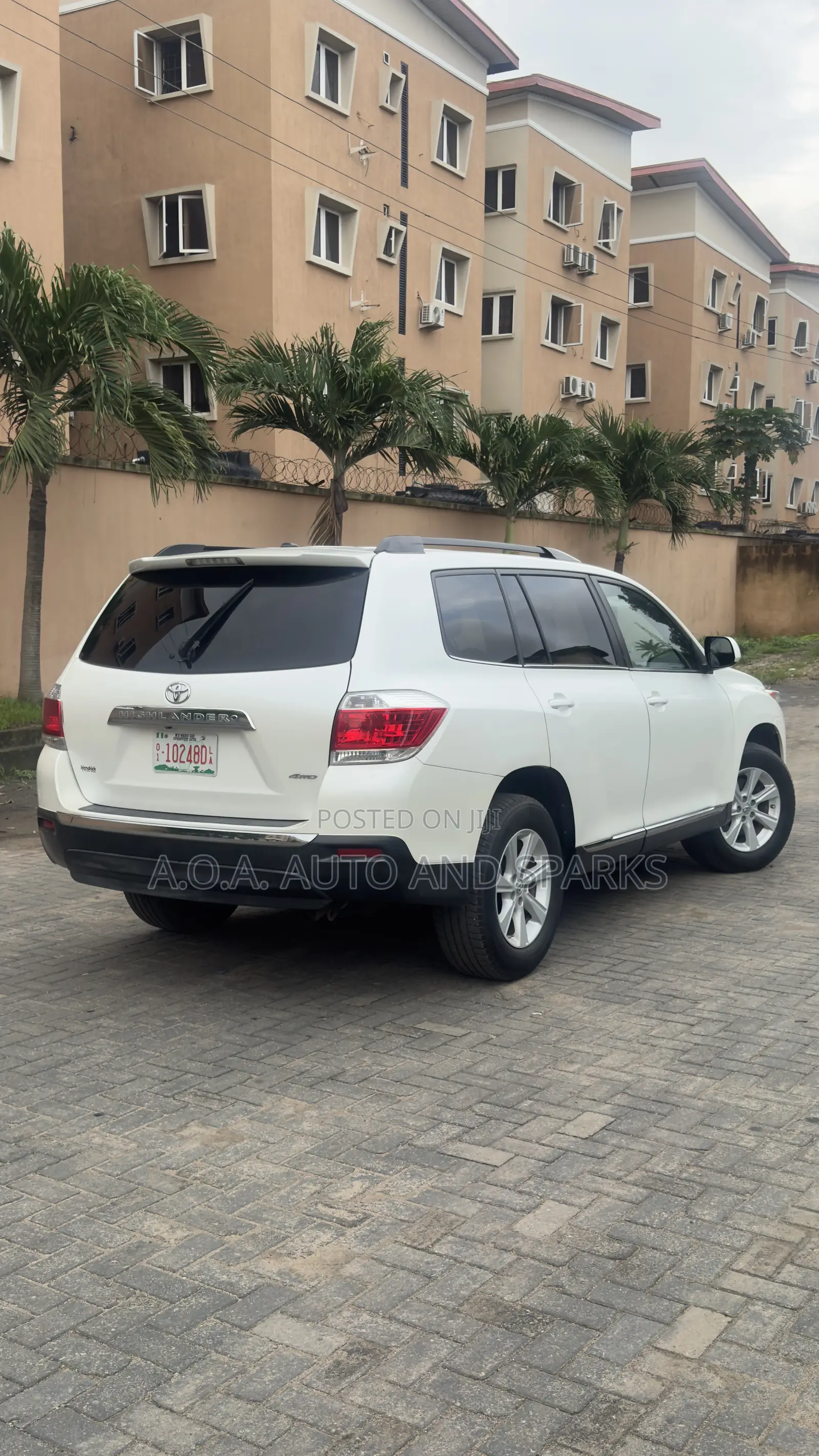 Toyota Highlander 2012 White