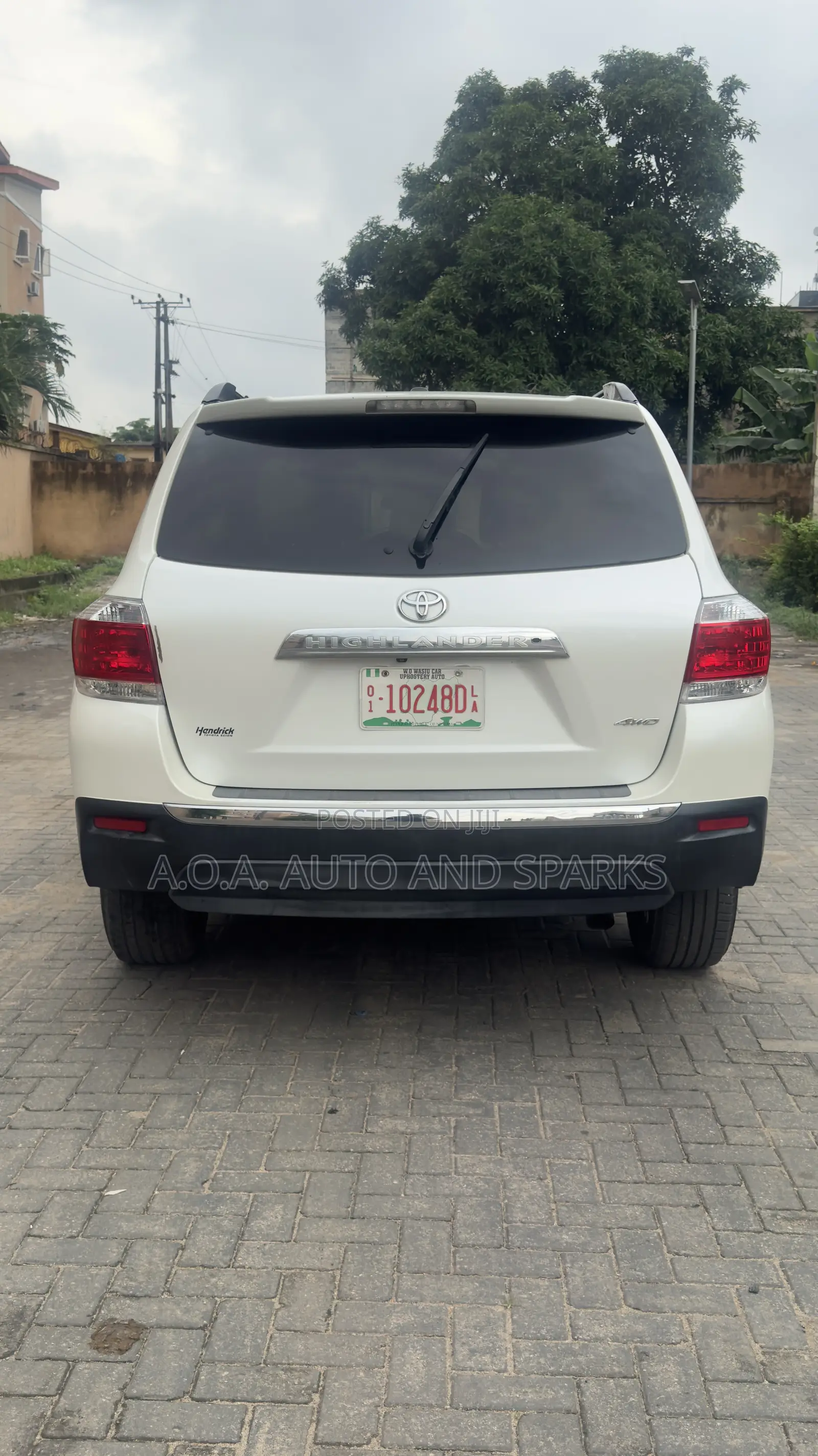 Toyota Highlander 2012 White