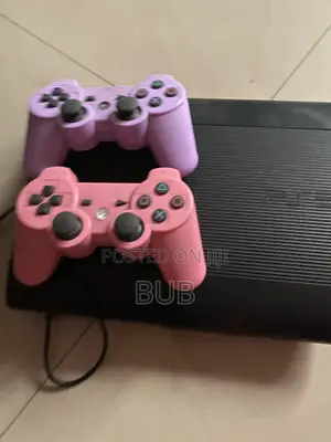 Ps 3 With 2 Game Pads and Installed Games