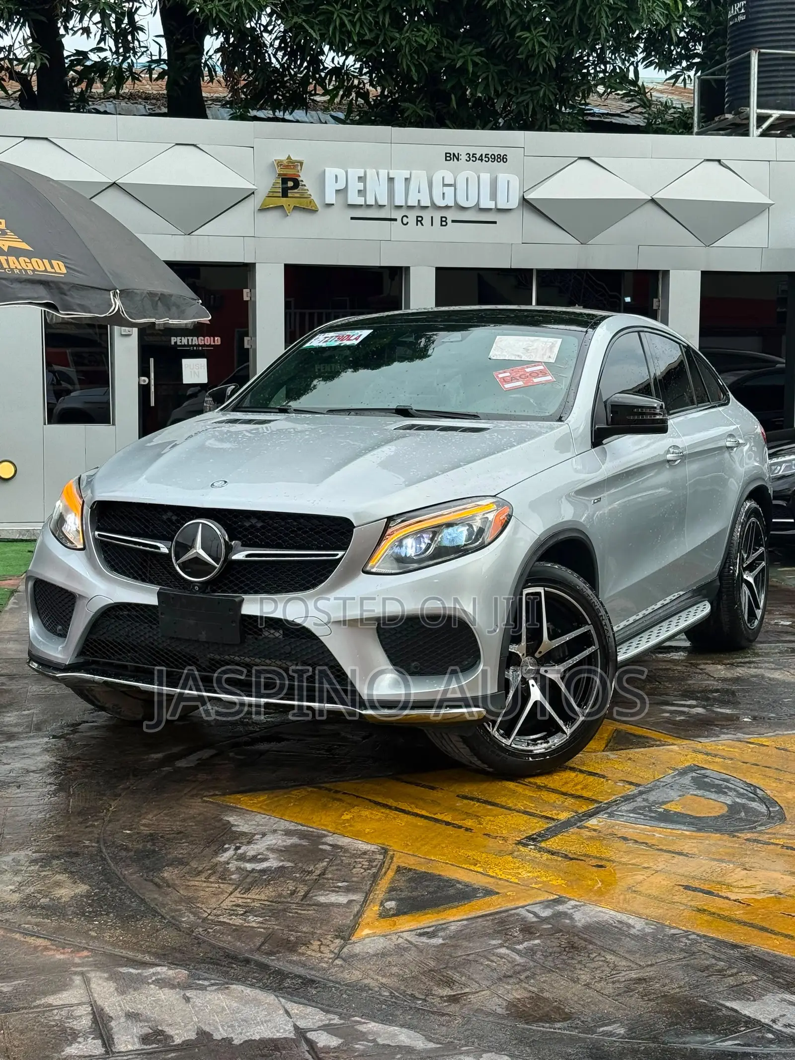 Mercedes-Benz GLE-Class 2017 Silver