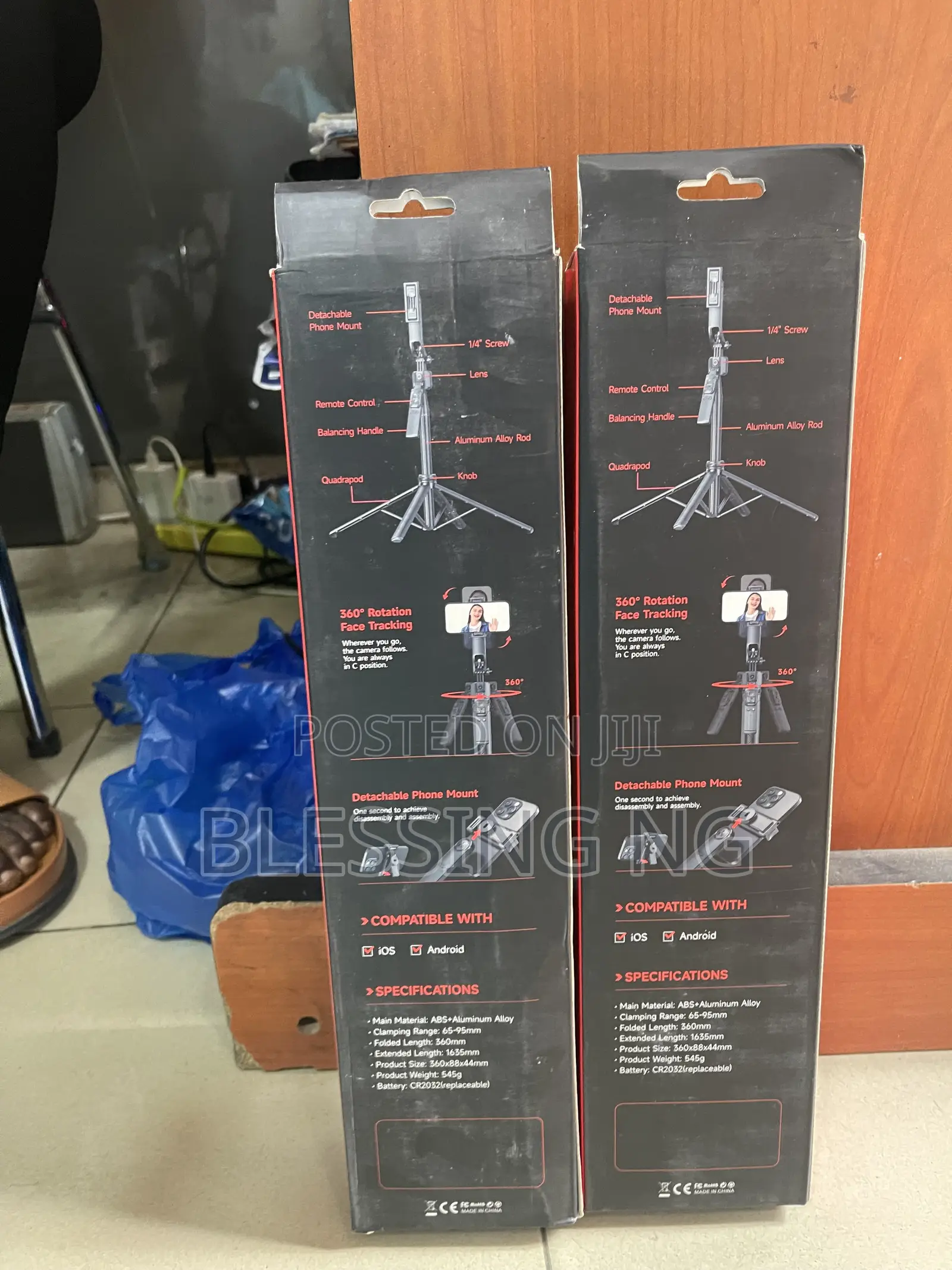 Ai Face Tracking Quadrapod Gimbal