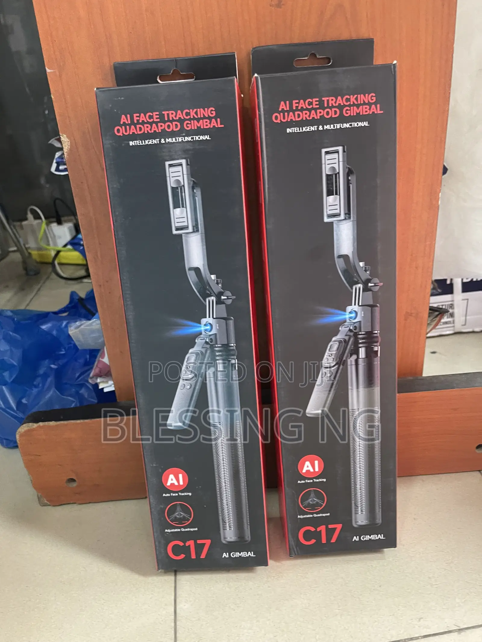 Ai Face Tracking Quadrapod Gimbal