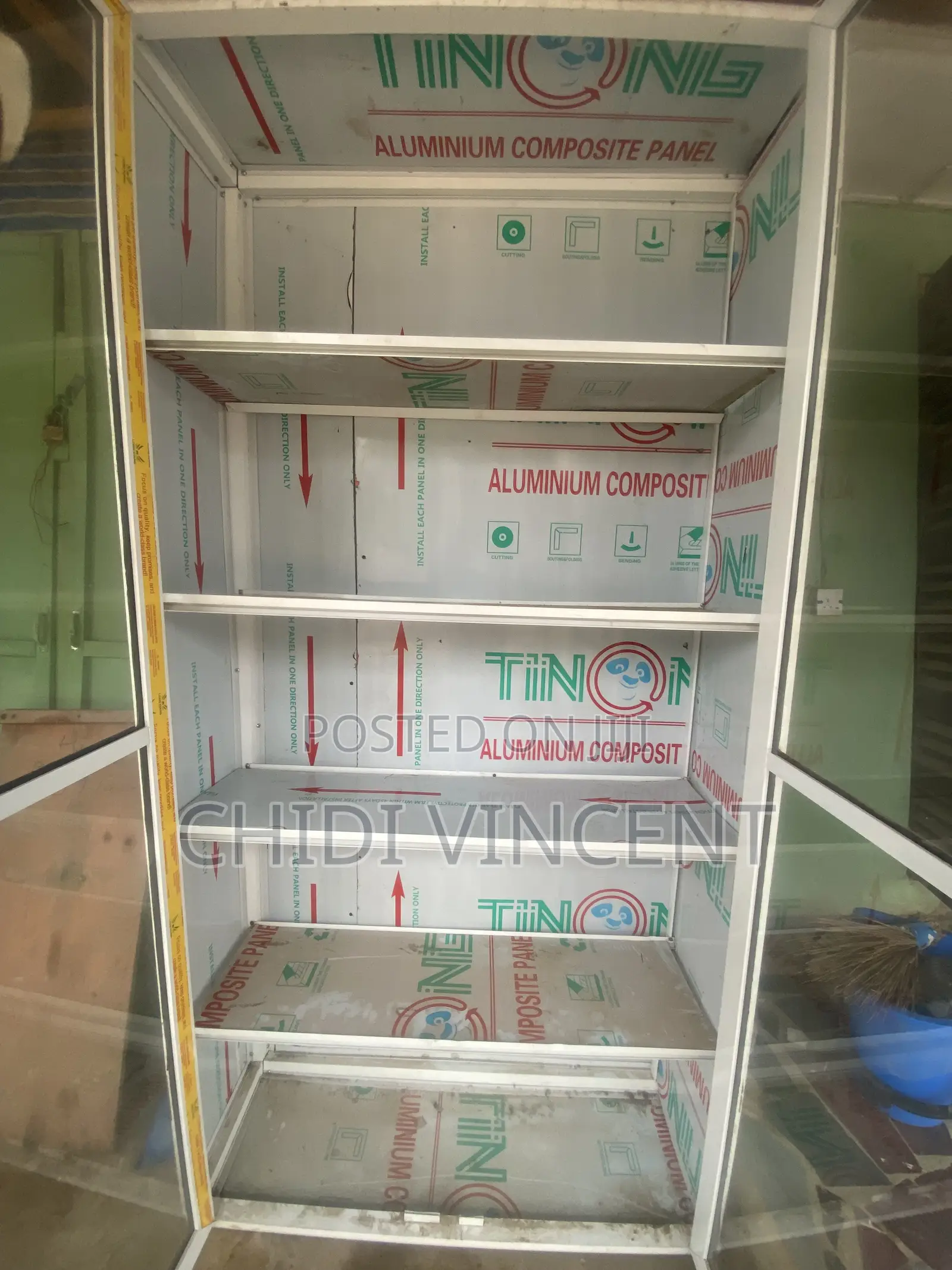 3by7ft Show Glass