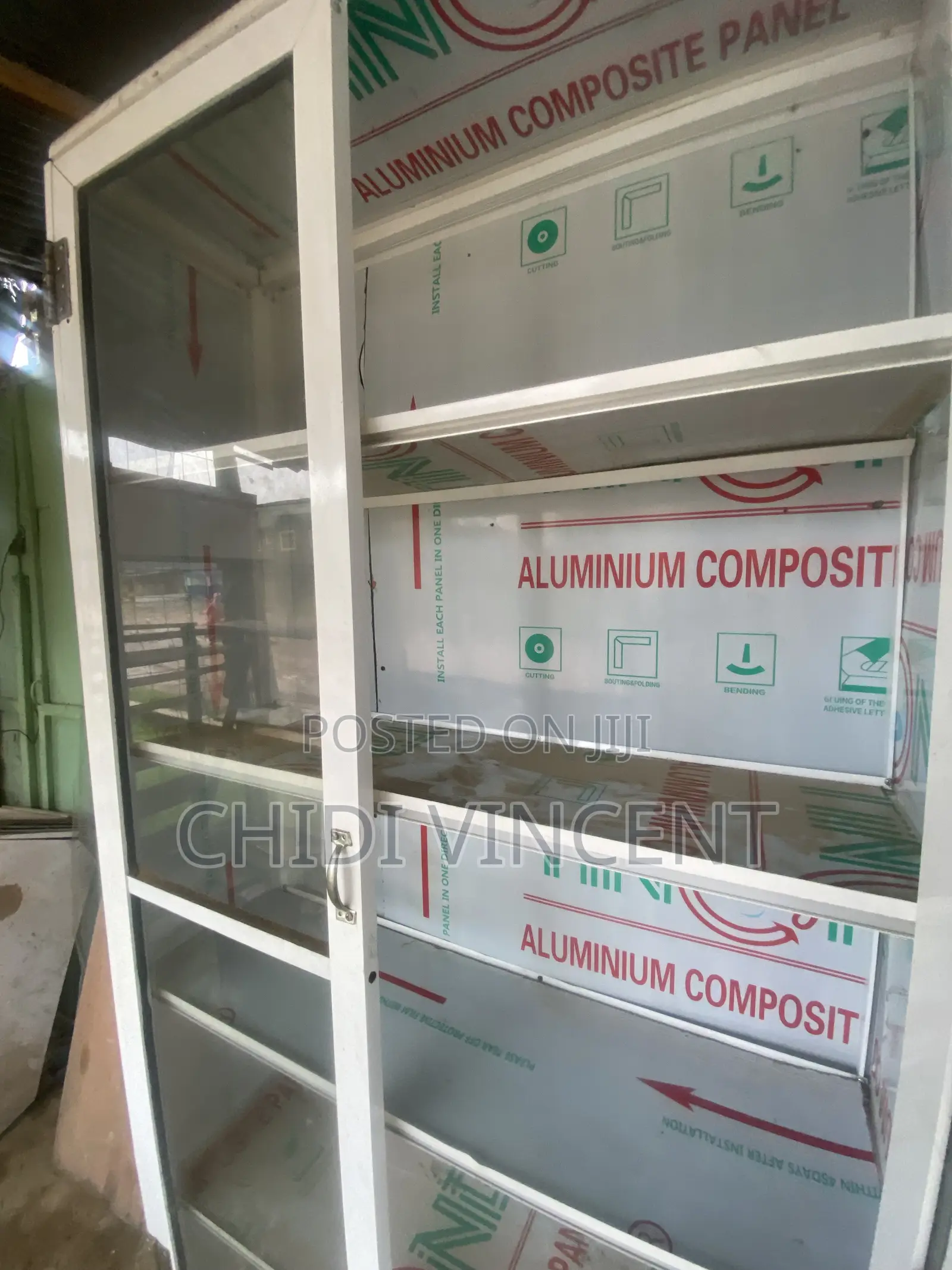 3by7ft Show Glass