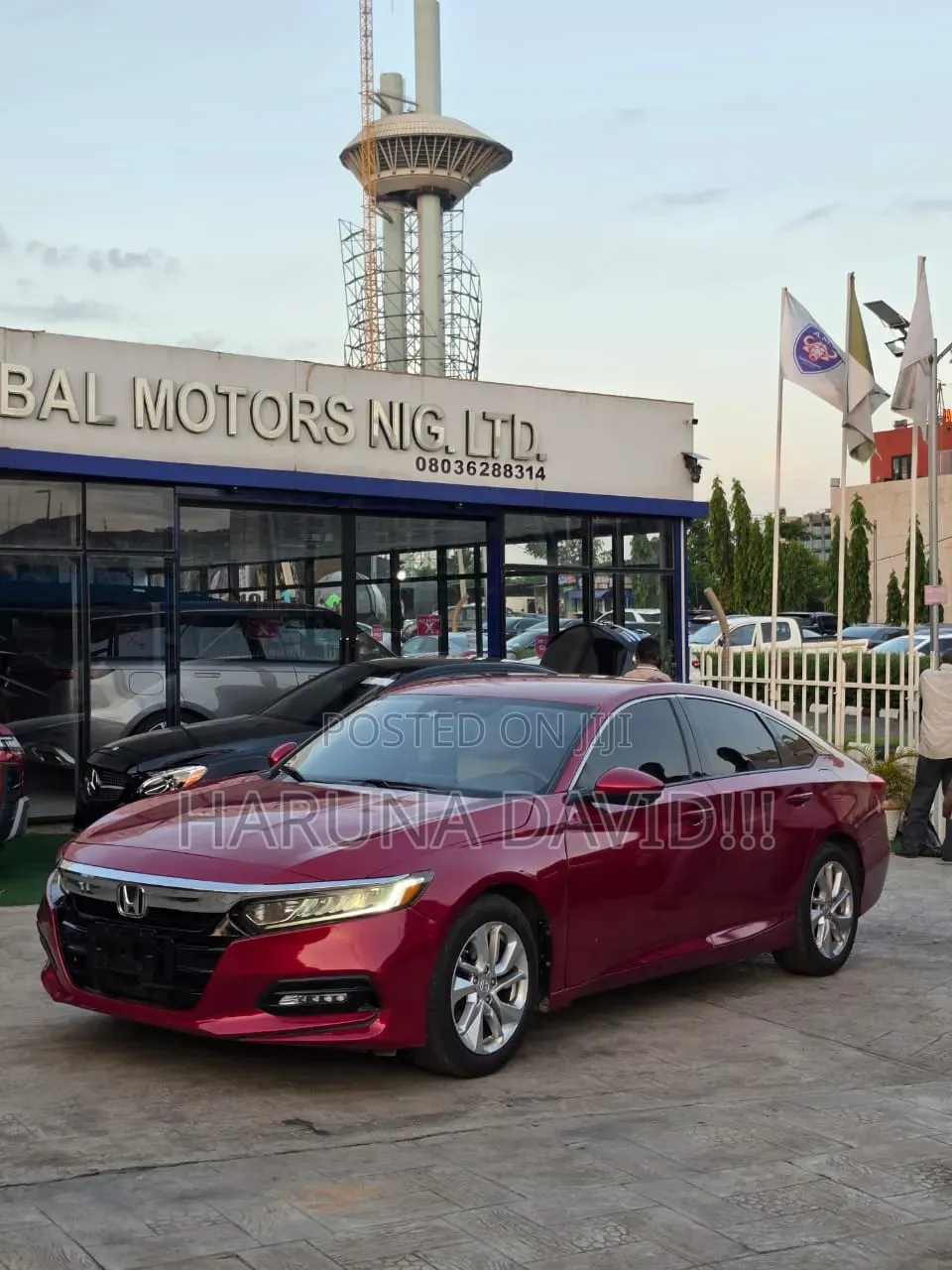 Honda Accord 2018 Red