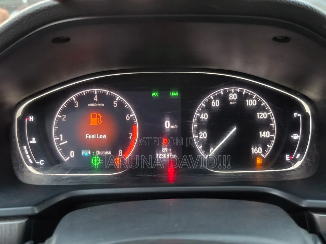 Honda Accord 2018 Red