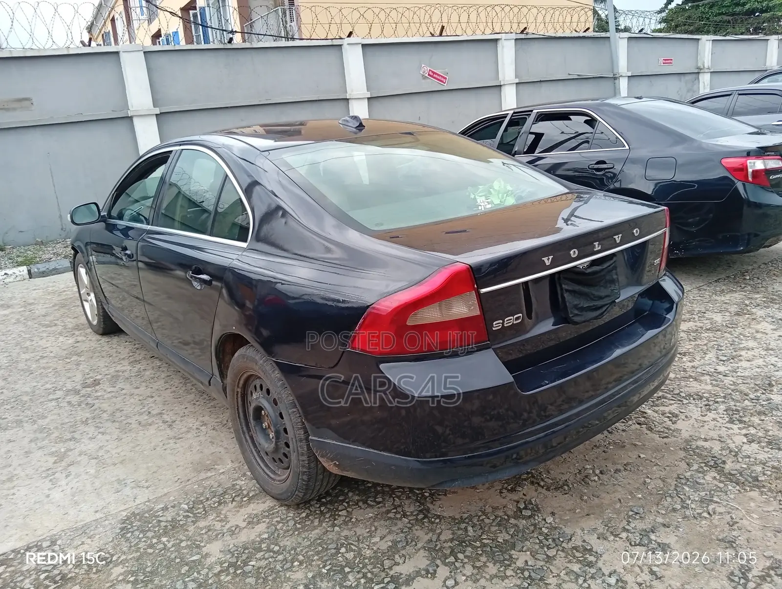 Volvo S80 2008 Blue