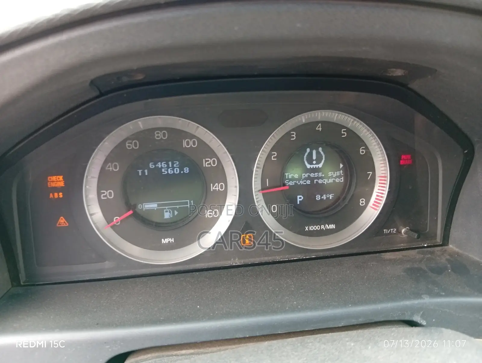 Volvo S80 2008 Blue