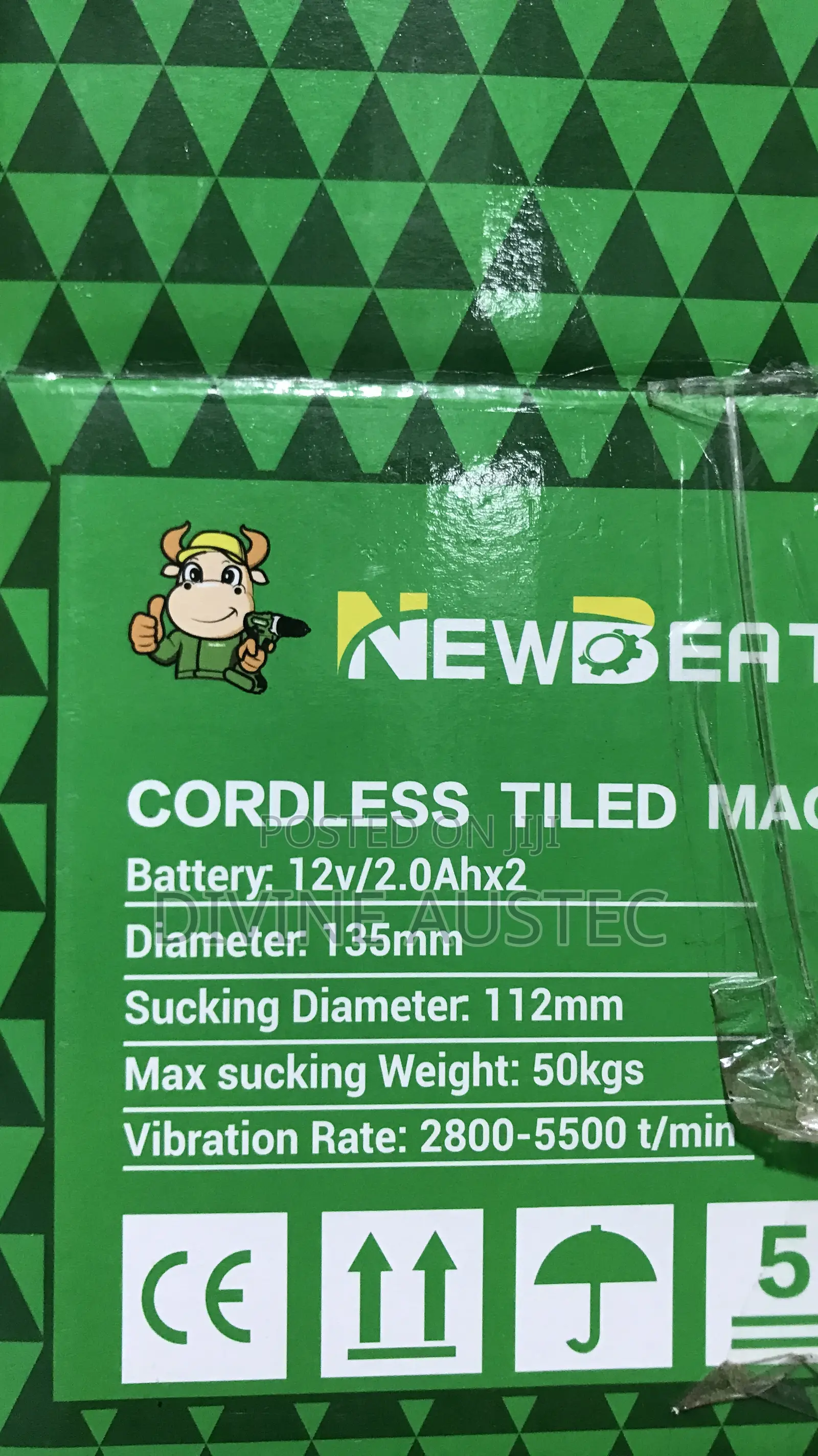 Cordless Tiled Machine
