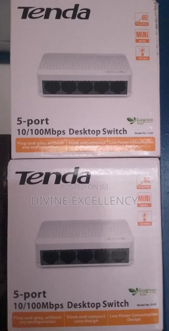 Tenda 5 Port Gigabit Switch
