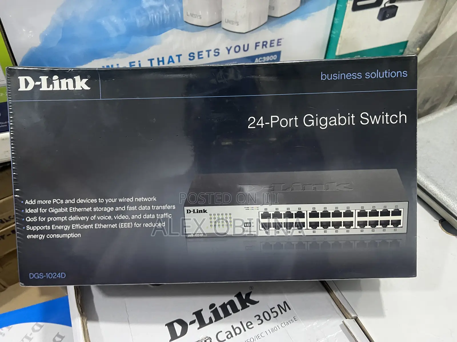 D-Link 24 Port Gigabit Switch