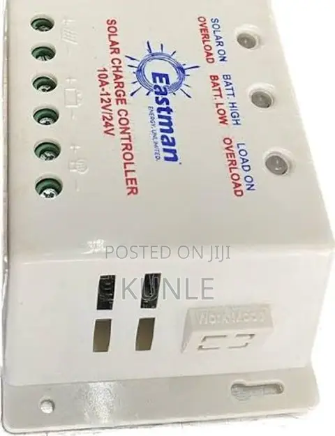 Eastman 10a Solar Charge Controller