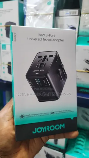 20w 3 Port Universal Travel Charger