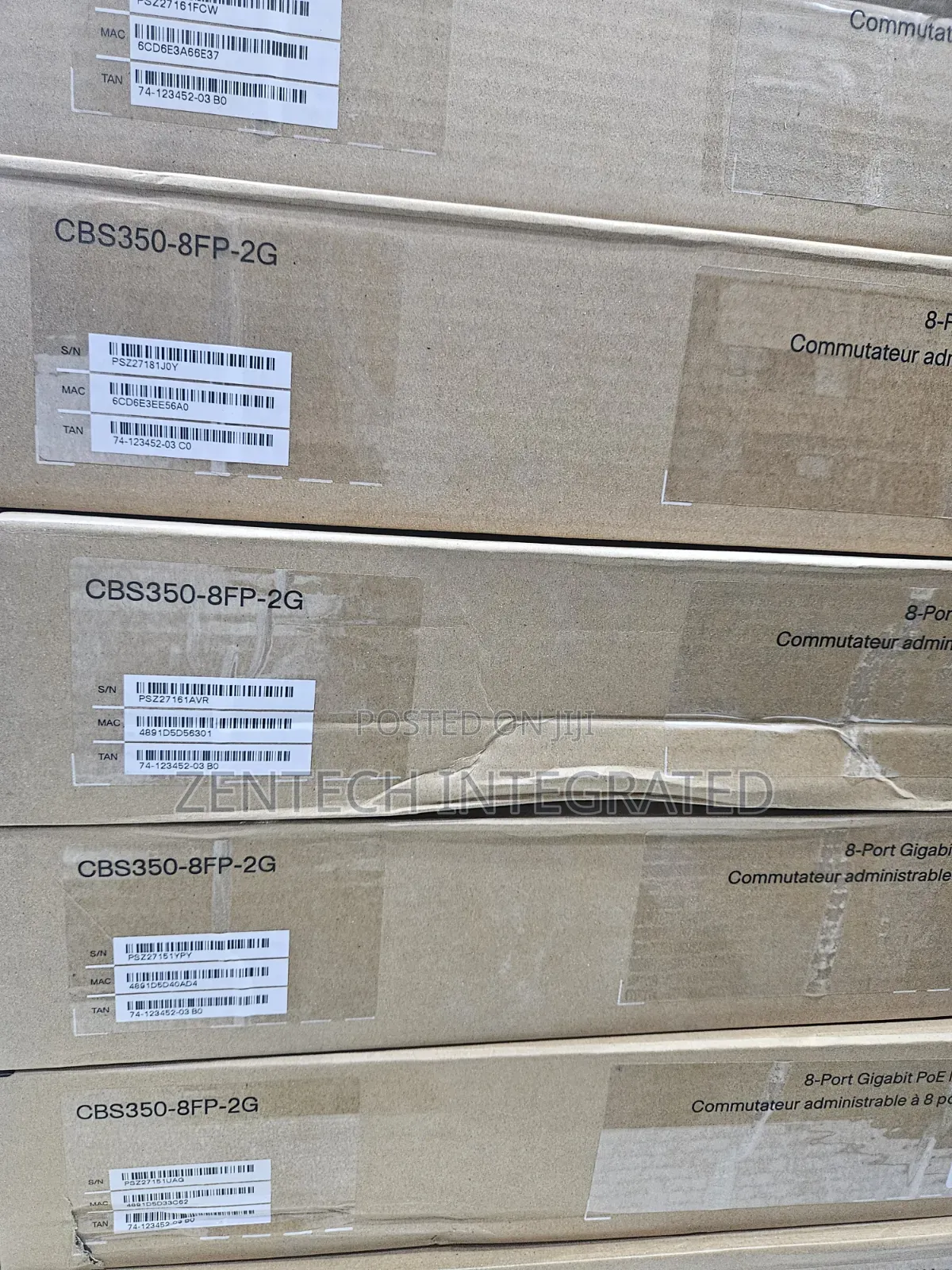 Cisco 8port Full Gigabit PoE