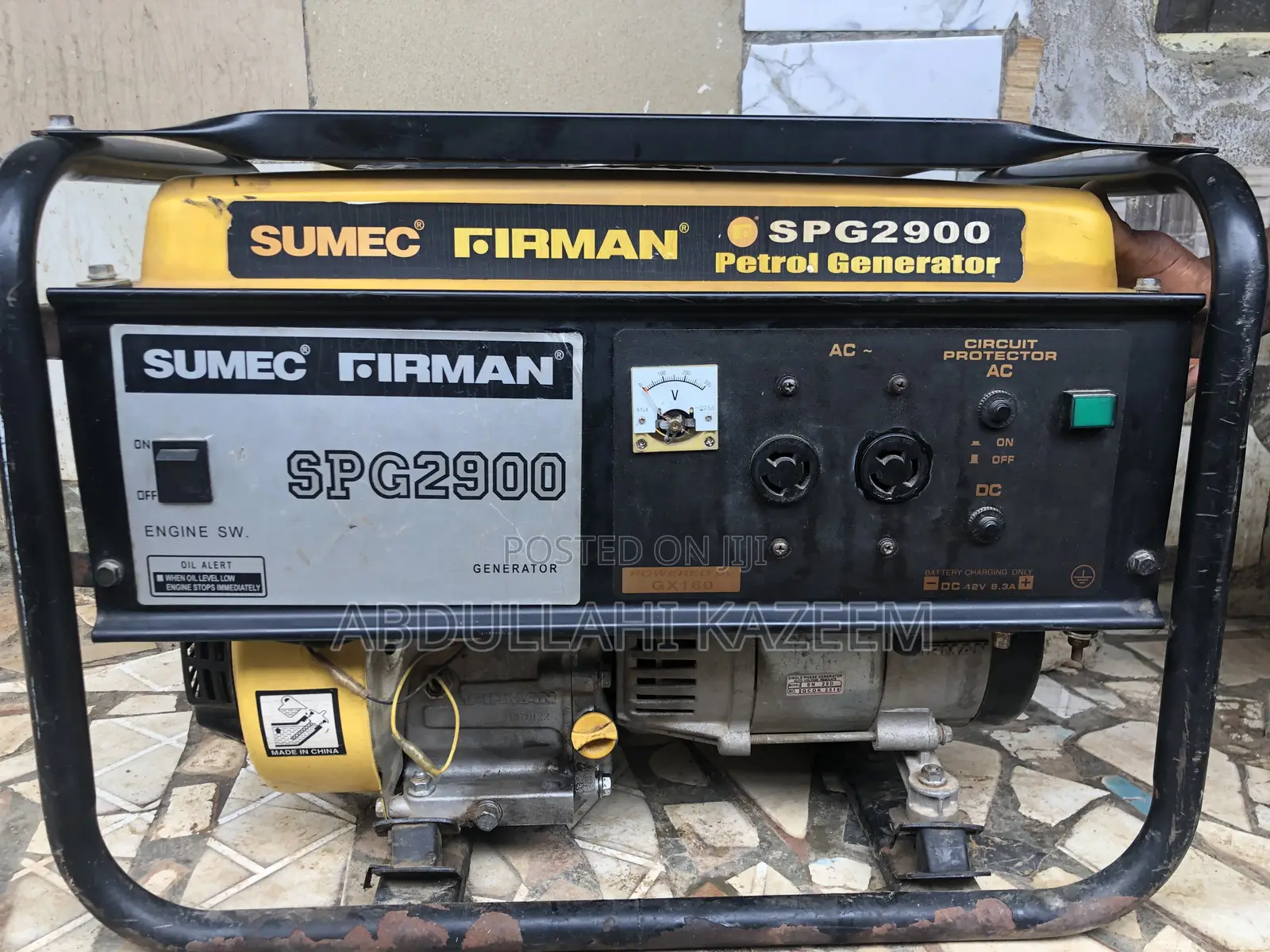 Fire Man Sumec Generator