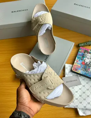 Luxury Balenciaga Designer Slides