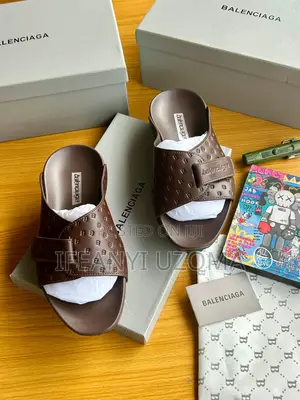 Luxury Balenciaga Designer Slides