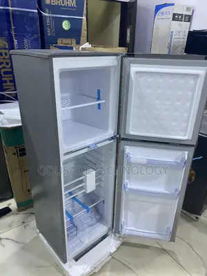 Polystar Double Door Fridge 142l