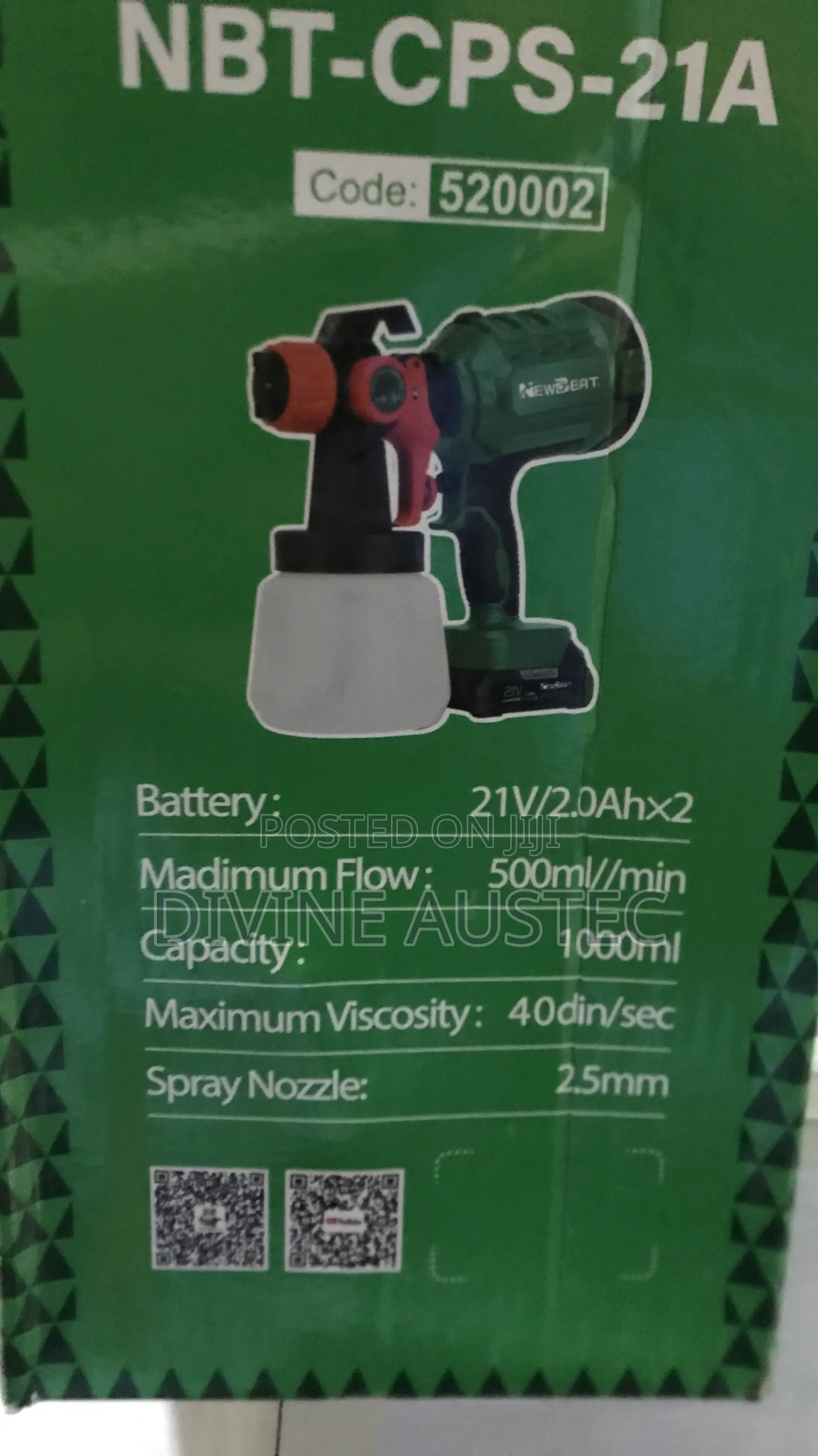 Cordless Paint Sprayer