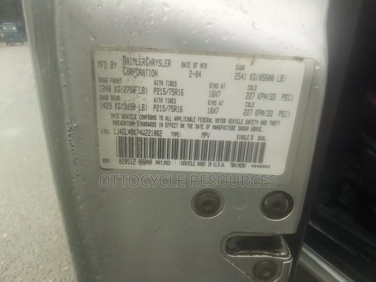 Jeep Liberty 2004 Silver