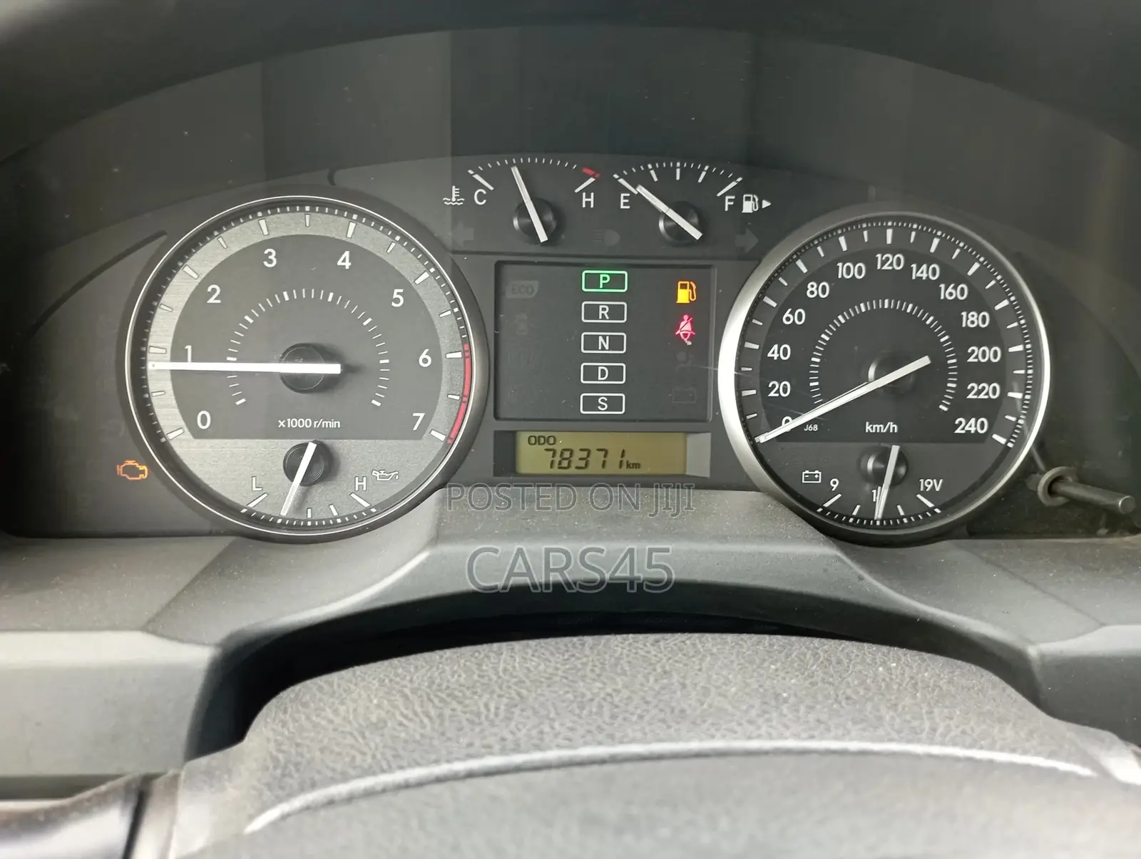 Toyota Land Cruiser 2012 Black
