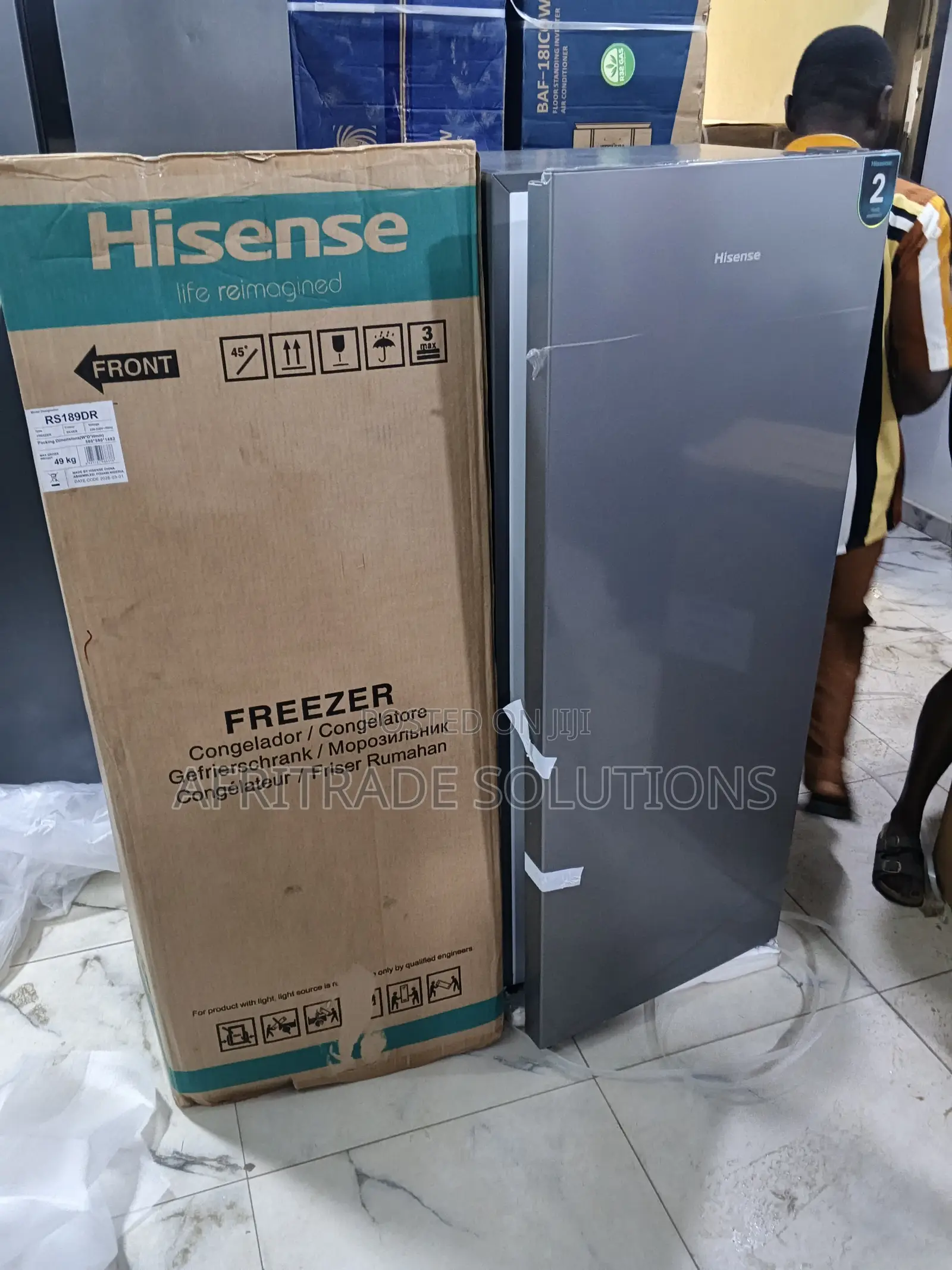 Hisense FRZ 189dr Fast Freezer 190l