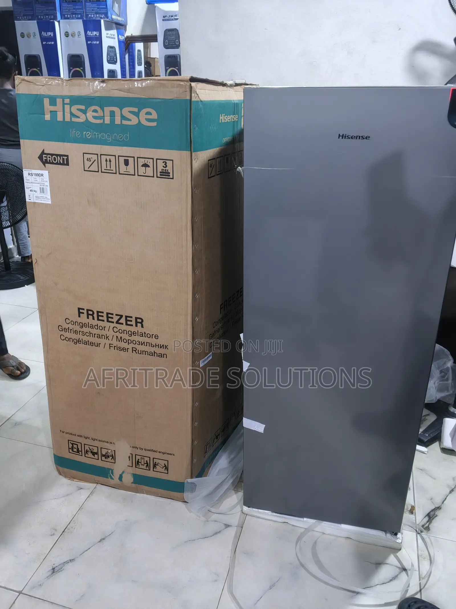 Hisense 190l Upright Deep Freezer