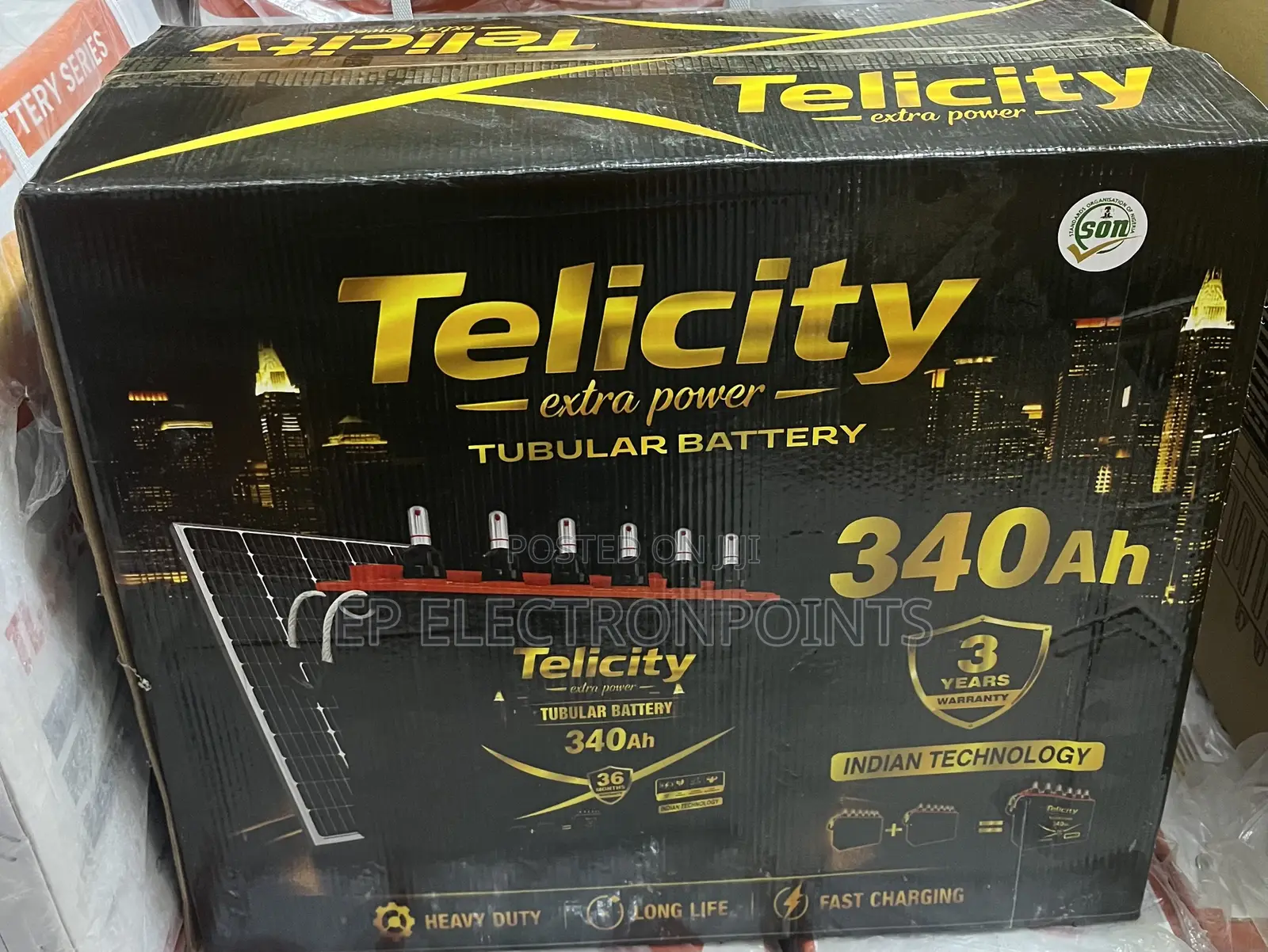 Telicity Battery 340ah