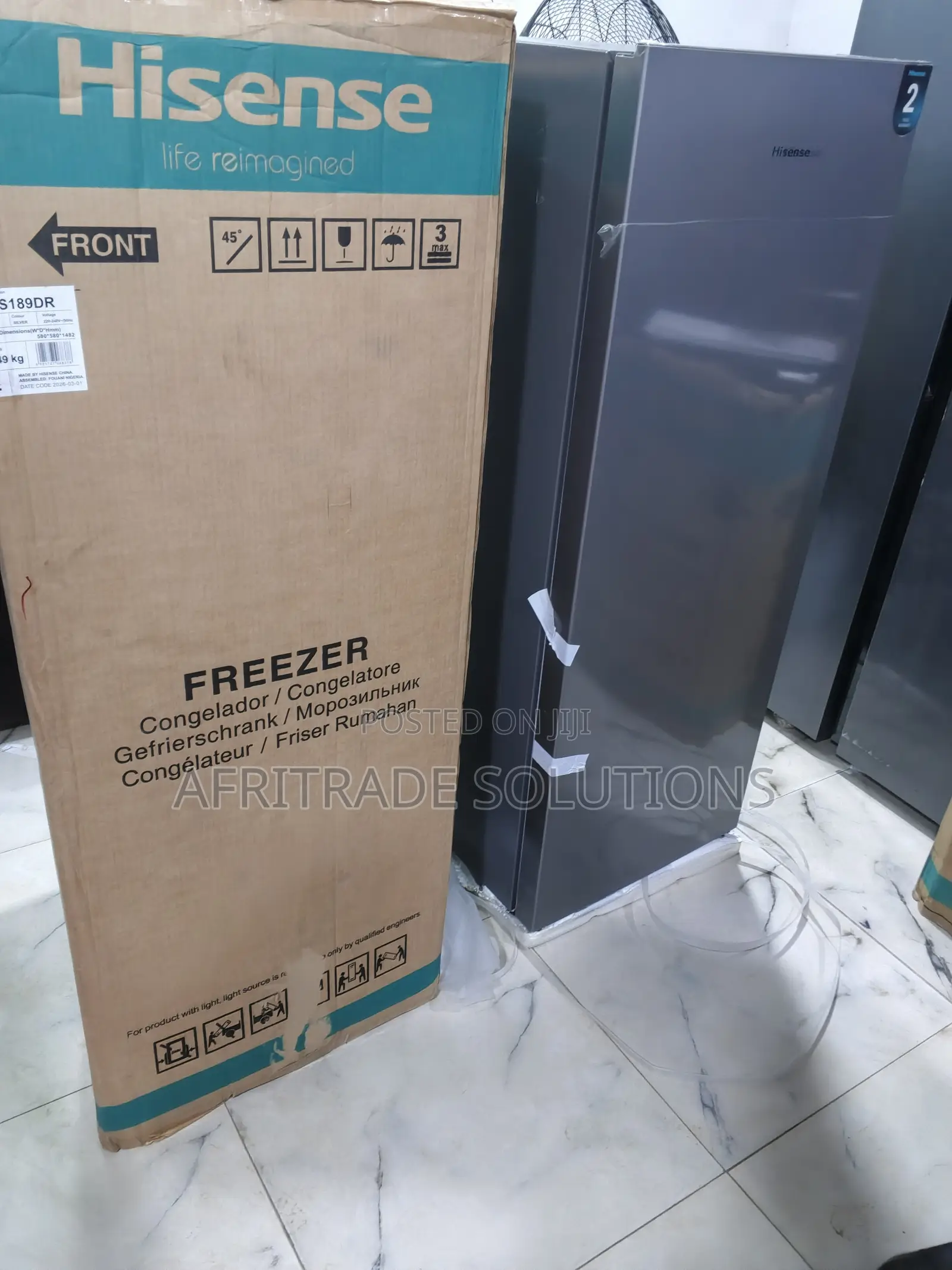 Hisense 190l Organised Storage Freezer