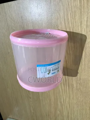 Cute Pink Transparent Tissue Holder