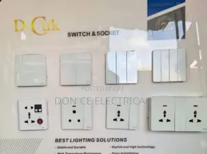 D-Cuk Acrylic Switches and Socket