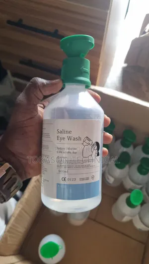 500ml Bottle of Sterile 0.9% Sodium Chloride Saline Solution Intended